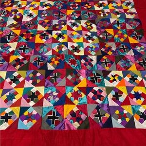 Chinese 3D Reversible Folk Art Quilt